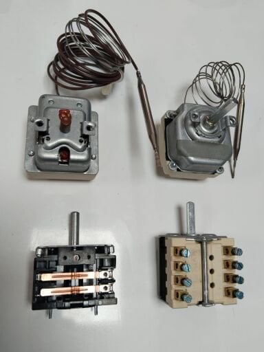 EGO  TERMİK, TERMOSTAT VE KOMÜTATÖR